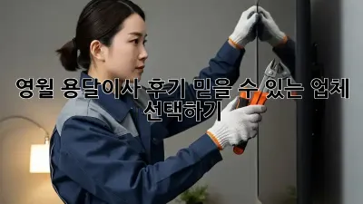 영월 용달이사 후기: 믿을 수 있는 업체 선택하기